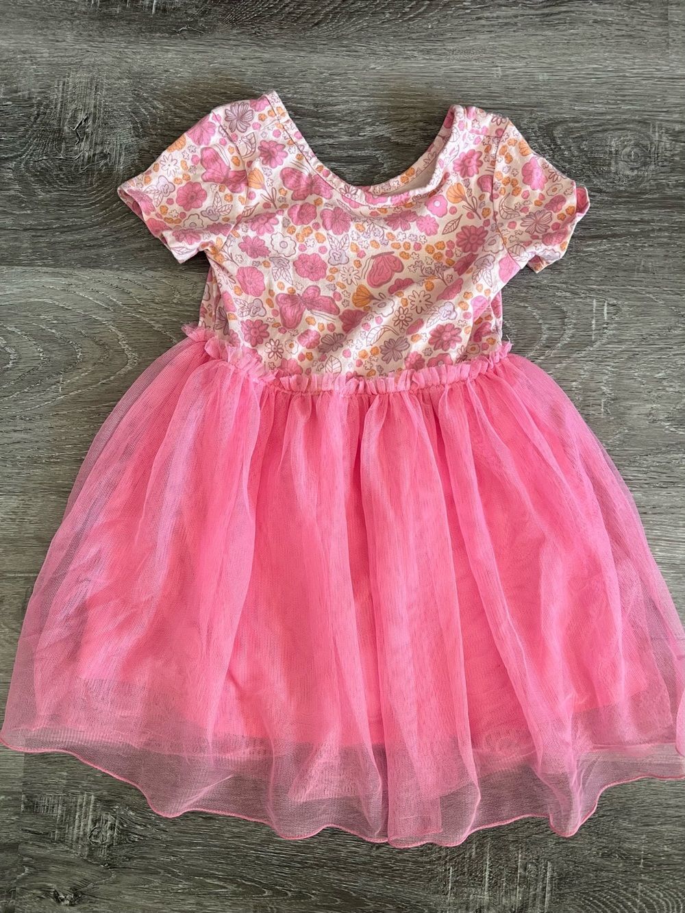Cat & Jack Floral Tulle Dress